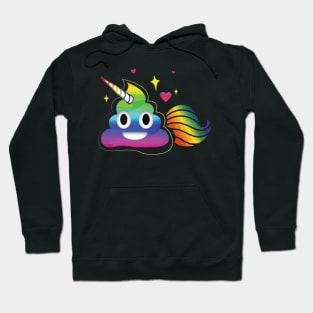 Cute Girl Rainbow Poop Hoodie